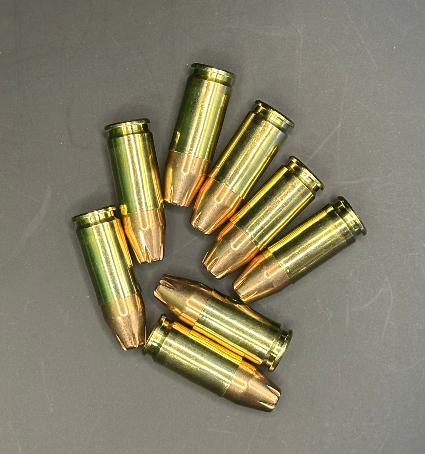 9mm 125gr Hollow Point Bullet Major - 500 Rounds
